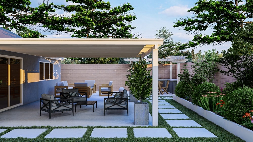 outdoor dining area - Transform Your Backyard into an Outdoor Oasis